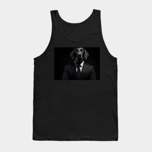 Suited Paws Tank Top